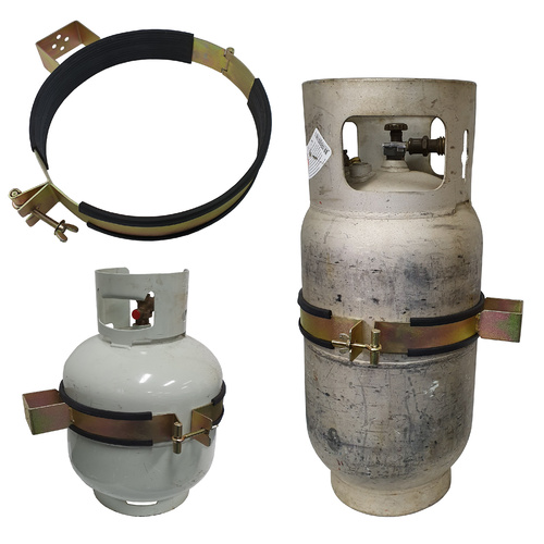 Gas Bottle Holder | Restraint (Size 300mm - 310mm) Suits 9kg & 15kg LPG Bottle Steel