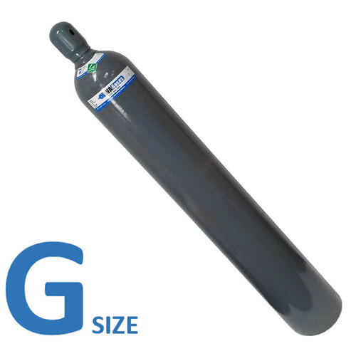 Nitrogen G Size Gas Cylinder / Bottle - No Rental Fee
