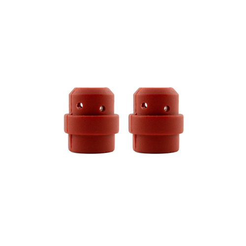 Binzel Style MIG Gas Diffuser - MB24 - Red Silicone - 2 Pack