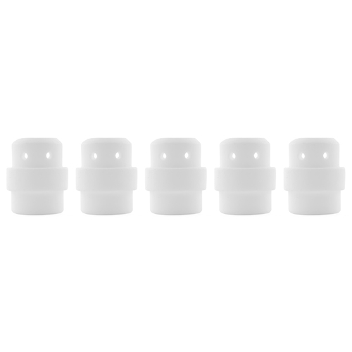 Binzel Style MIG Gas Diffuser - MB24 - White Ceramic - 5 Pack