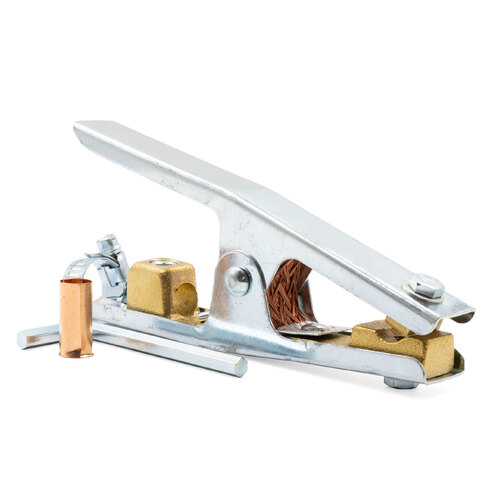 20x 200A Amp Welding Alligator Earth Clamps - LONG Copper Braid