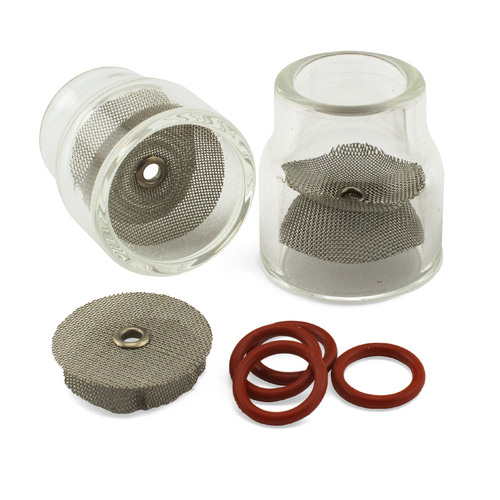 FURICK FU12K Pyrex TIG CUP Kit - Fupa #12 Twin Pack