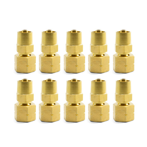 LP240 Hose Connector 5/8 UNF Thread LH (Fuel) - 5mm Hose - 10 Each
