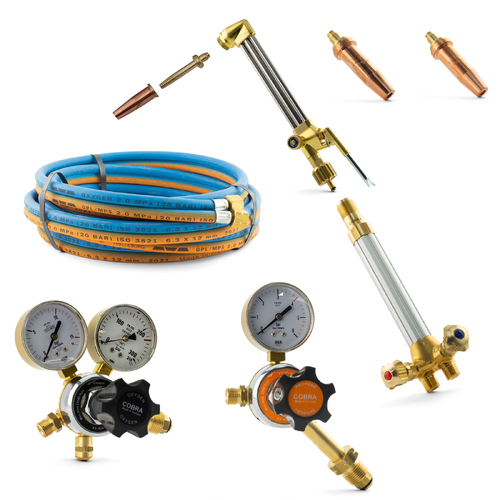 Oxy / LPG Cutting Kit - Essentials for Oxygen & LPG Gas Cutting 
