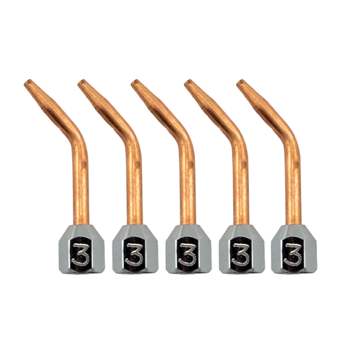 5 Pack - #3 Tips to Suit UWELD Little Torch - Micro Jewellers Torch 