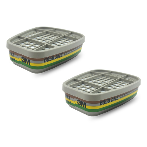 3M 6059 Multi Gas Cartridge A1B1E1K1 - 1 Pair