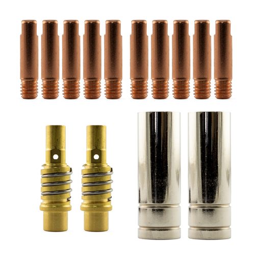MIG MB15 LH Starter Combo 14 Piece KIT - 1.2mm - Binzel Style 