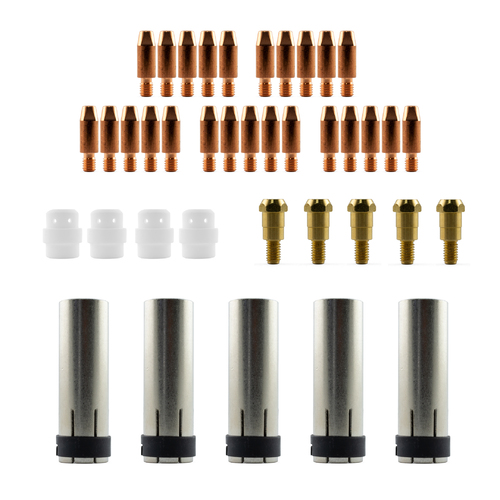 MIG MB24 Bulk Kit 39 Piece KIT - 0.6mm - Binzel Style