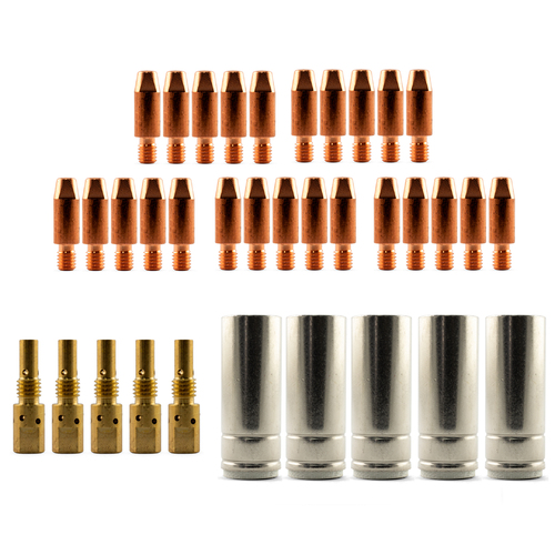 MIG MB25 Bulk Kit 35 Piece KIT - 0.8mm - Binzel Style