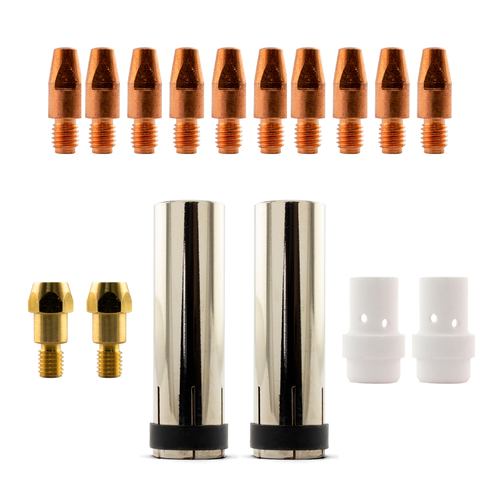 MIG MB36 Starter Kit 16 Piece Kit - 1.6mm - Binzel Style