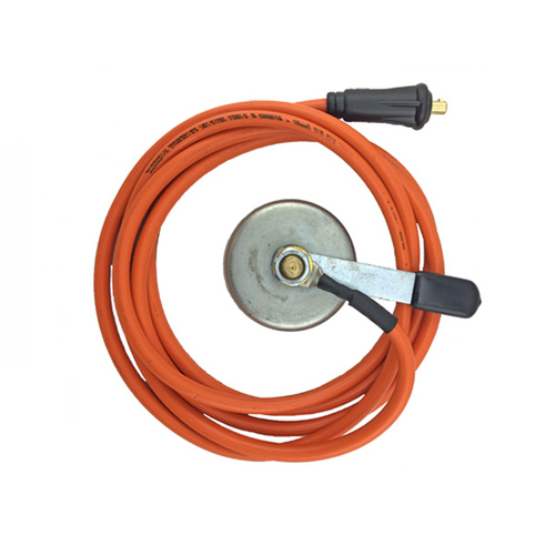 200A Magnetic Earth Clamp and Lead - 5 Meter - 10-25 Small Plug