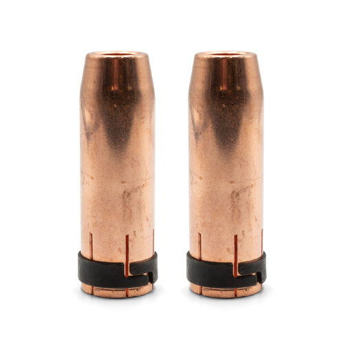 2 x MIG Nozzle / Shroud MB26 / 35 / 501 Tapered - Binzel Style