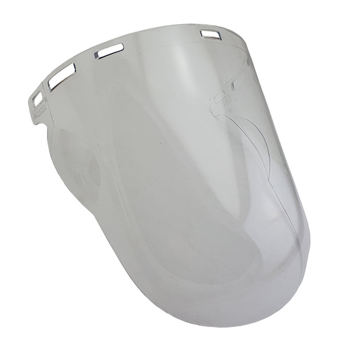 2mm Clear Face Shield with Chin Wrap - Clear Lens Replacement