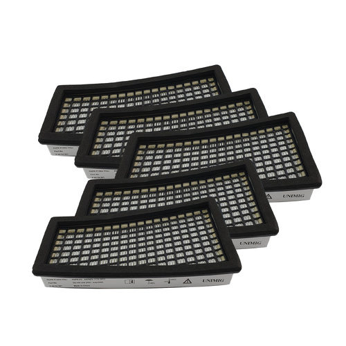 5 x Respirator Filter to Suit UNIMIG Powered Air Purifying Welding Helmet P1004 | U21014K