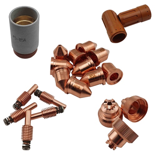 Plasma Cutter Handheld Consumable Kit 85A - Suit Hypertherm Powermax 85 - 21 Piece Kit