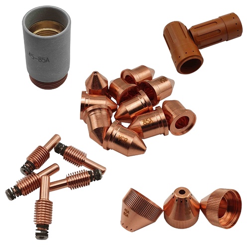Plasma Cutter Machine Parts Kit 85A - Suit Hypertherm Powermax 85 - 21 Piece Kit