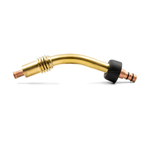 45 Degree Swan Neck Assembly for Cobra 300 Amp Push Pull Torch
