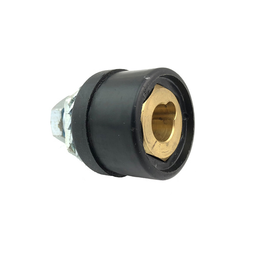 Panel Socket Welding Cable Connector 50-70 DINSE 300-400 Amp 