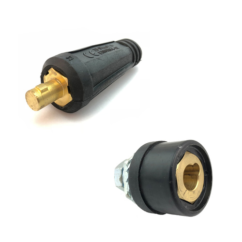 Panel Socket & Cable Plug Connector 70-95 DINSE 400-500 Amp