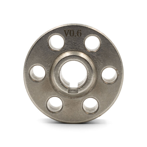 WIA WF026 MIG Roller V Groove 37mm x 10mm x 18mm - Suits 0.6mm / 0.8mm Wire