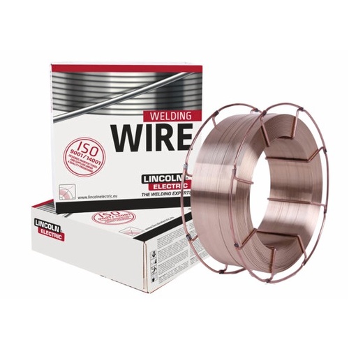 16kg - 1.0mm Lincoln LNM-28 Corten ER80S-G Low Alloy Solid MIG Welding Wire