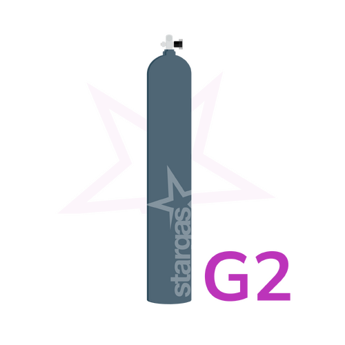 Stainshield Light 2.5% CO₂ G Size Cylinder with Gas