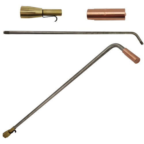 Super Heating Tip Oxy / Acetylene - Size 8 x 12mm - SHA1 with Mixer + 700mm Barrel