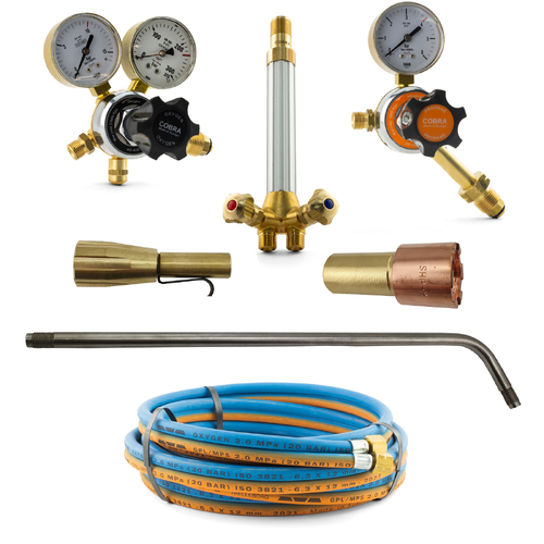 LPG Super Heating Torch Kit - SHP2 with Mixer + 700mm Barrel