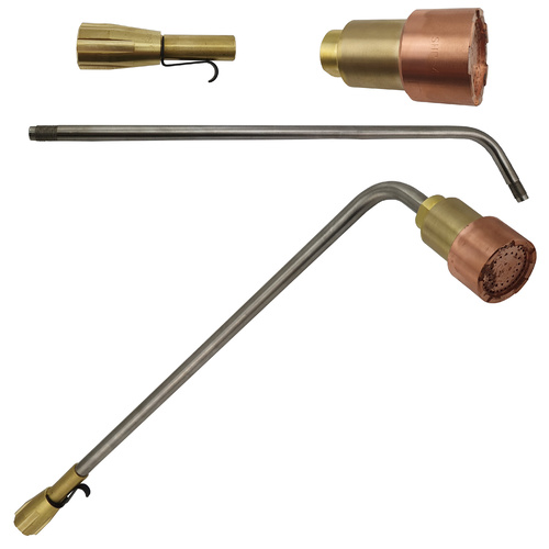 Super Heating Tip Oxy / LPG - Size 48 x 15mm - SHP4 with Mixer + 450mm Barrel