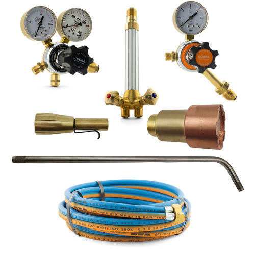 LPG Super Heating Torch Kit - SHP4 with Mixer + 700mm Barrel