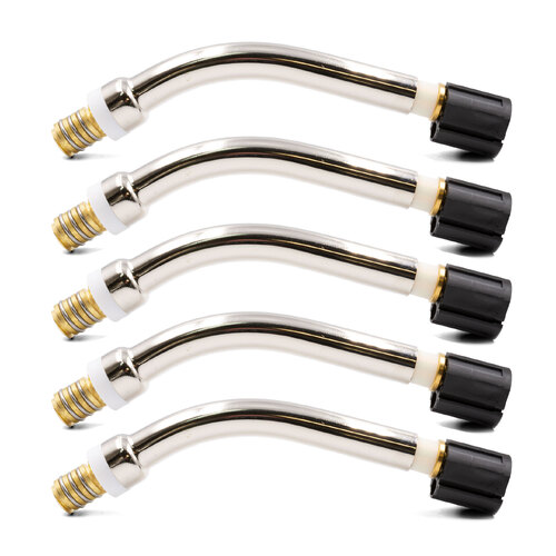 5 x Swan / Goose Neck - MIG Gun - MB25 - SN25 - Binzel 