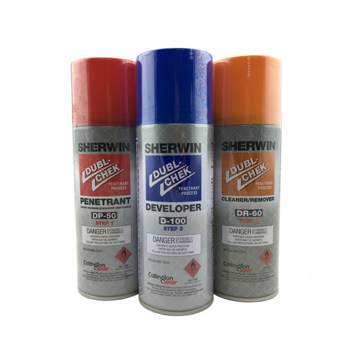Sherwin Dye Penetrant Crack Inspection Kit
