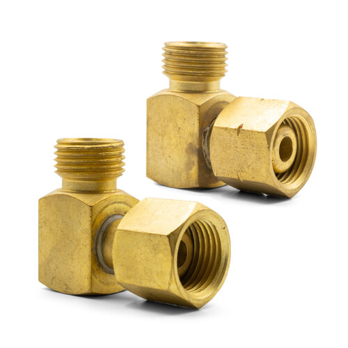 Welding Hose Adaptor 90 Degree Pack - Oxy & Fuel