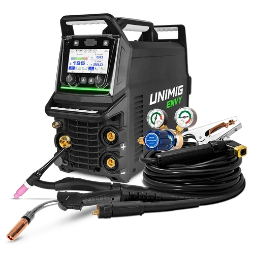 Unimig ENVY MULTI 195 MIG/TIG/STICK Welder