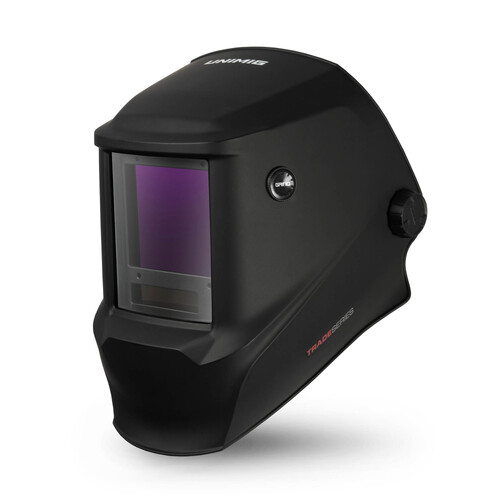 4 SENSOR UNIMIG Trade Series BLACK Automatic Welding Helmet - U21020