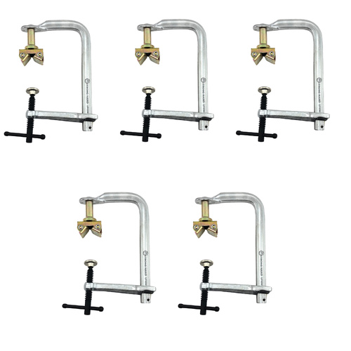 5x Strong Hand Utility Clamp 4-IN-1 - 165mm x 115mm