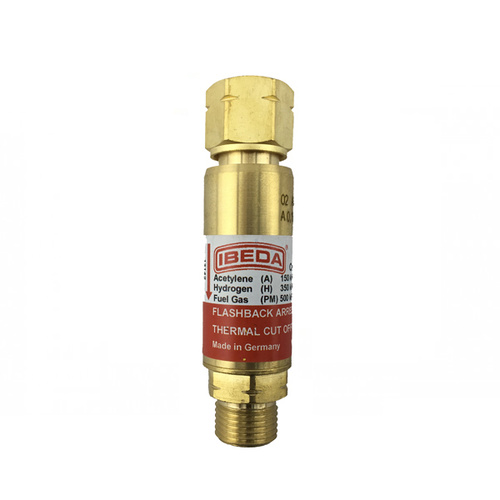 IBEDA Flash Back Arrestor - Regulator End - Fuel FlashBack