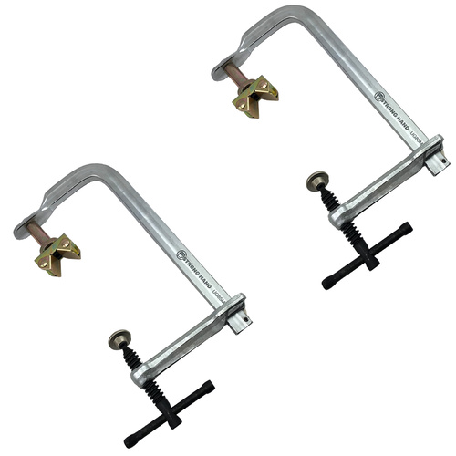 2x Strong Hand Utility Clamp 4-IN-1 - 215mm x 120mm