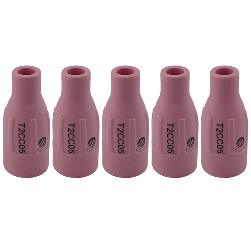 T2 / T3W TIG Ceramic Cup Size 5 - 8mm T2CC05 - 5 Pack