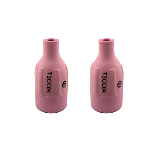 T3 TIG Torch Ceramic Cup Size 4 6mm T3CC04 - 2 Pack