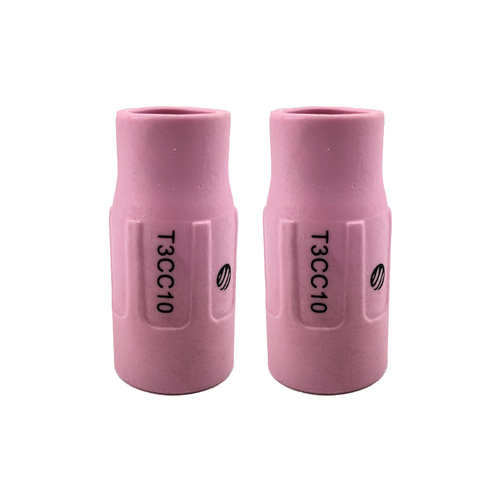 T3 TIG Torch Ceramic Cup Size 10 16mm - 2 Pack