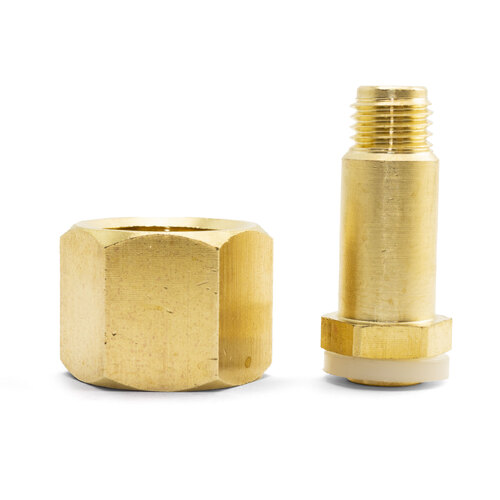 Type 30 Nut and Stem for Uweld Co2 Regulator - 1 Each
