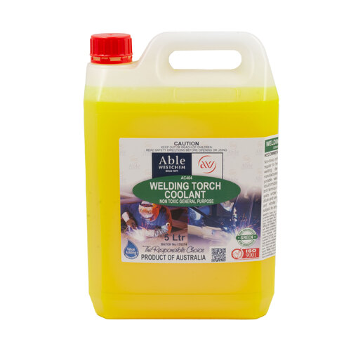Welding Torch or Gun Coolant - MIG, TIG, LASER -  Industrial grade - 5 Liters
