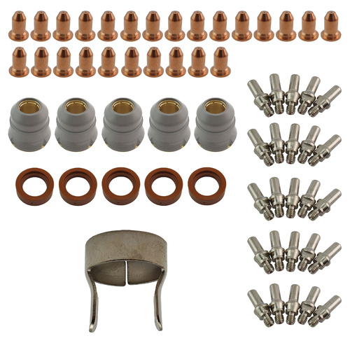 VIPER CUT30 Plasma Cutter - MEGA 61 Piece Consumable Kit Made in Italy