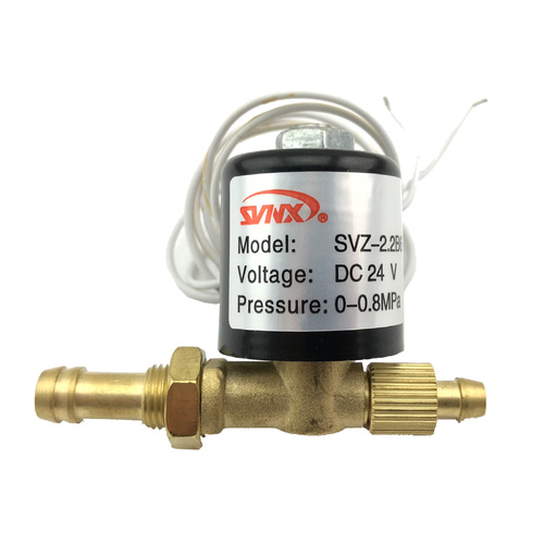 24VDC 2 Way Solenoid Valve 0-0.8Mpa For Argon Welding Machines