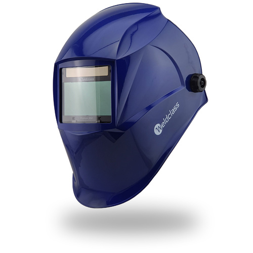 4 SENSOR Weldclass Promax 350 Blue Automatic Welding Helmet - TIG MIG