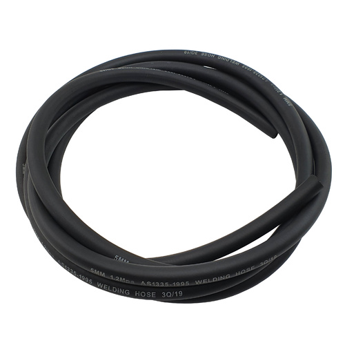 2m Gas hose 5mm for Argon - No Fittings - MIG - TIG