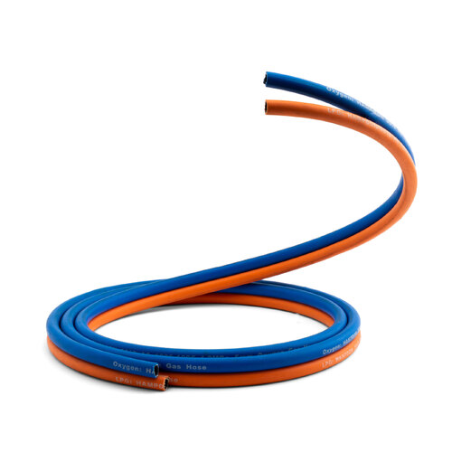 Trelleborg High-Quality 20m Gas Hose for 6.3mm Oxy LPG - No Fittings
