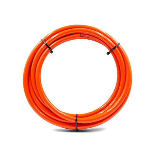 2 Meter LPG Gas Hose 8mm No Fittings - Orange Welding Cooking Hose Stove