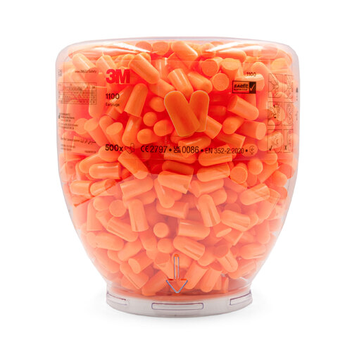 3M™ Earplug Refill Bottle 1100-BT - 500 Pairs